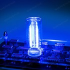 2pcs Car Usb Night Light Touch Dimmable Mini Ambient Lamp Blue For Vehicle  home