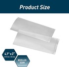Med Pride Pill Crusher Pouches Disposable Medication Crushing Bags Clear 1000ct