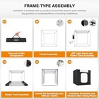 Photo Studio Light Box For Photography  32x32 Inch 210 Led Large Lightbox For