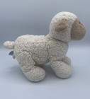 Retired Jellycat 10  Plush White Tan Lamb Sheep Curly Stuffed Htf