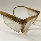 Authentic Antique vintage Eyeglasses wired Cable Arms side Eyeshades