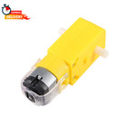 6 Pcs Dc Electric Motor 3v-6v Dual Shaft Geared Tt Magnetic Gearbox Engine   diy F