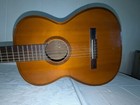 Giannini Classical Guitar Made In Brazil Vtg37 1 4    14 1 4  Cedar Mahogany