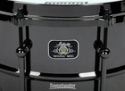 Ludwig Universal Black Brass Snare Drum - 8 Inches X 14 Inches  Black Nickel