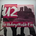 Vintage U2 The Unforgettable Fire Original European Promo Poster 1984 24x35