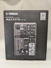 Yamaha Ag03mk2 Black 3ch Live Streaming Mixer Usb Audio Interface  Open Box