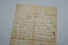 Original Handwritten Letter-march 26th 1865-from Soldier-parents Civil War mck7 