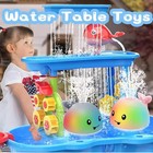Light Up Baby Bath Toys - Pool Water Table Infant Baby Toy 6-12-18 Months Toddle