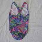 Gk Elite Blue Pink Purple Green Camo Shimmer Gymnastics Leotard Child Large Cl
