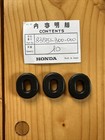 Genuine Honda Atc 250es Big Red Side Panel Rubber Grommet Set Of 3 Grommets Oem