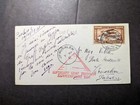 1931 Egypt Airmail Lz 127 Graf Zeppelin Cover Port Said To Jerusalem Palestine
