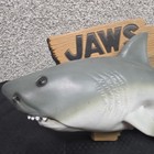 Gemmy Jaws Animated Shark Wall Plaque Large Gray Brown Talking Sound Figure