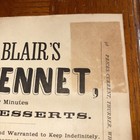1888 Henry C Blair   s Sons Liquid Rennet Ad In Thurber Whyland Price Book