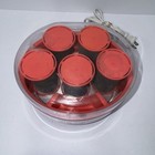 Conair Big Curls Pink 5 Roller Set Travel Compact Set Without Hair Pins