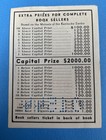 1938 Kentucky Derby Square Deal Ticket Receipt Horse Racing Gambling Ephemera