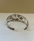 Jerry Cowboy Navajo Sterling Soladite Bracelet