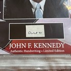John F  Kennedy Handwritten Word Cut From A Autograph Letter Signed Beckett Bas