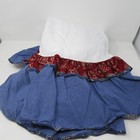 Western Cowboy Baby Crib Set Sheet Comforter Dust Ruffle Blanket 1997 Vtg Nos