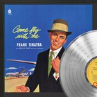 Frank Sinatra Framed Black Wood Legends Of Music Platinum Lp Record Display 