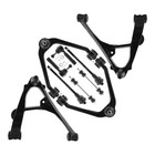 10pc Front Lower Upper Control Arm Kit For 2000 - 2006 Chevy Tahoe Gmc Yukon