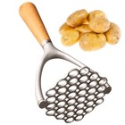 Stainless Steel Handle Potato Masher   Ricer Mash Potatoes Vegetables Tool