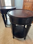 Vintage Baker Furniture End Tables - Pair