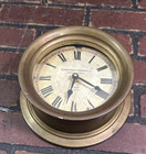 Porthole Clock Panama Pacific Steamship Co San Francisco Brass Quartz Nautical