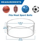 Onfireguy 3x1 Sport Ball Display Ring Basketball Football Bowling Volleyball