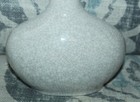 Antique Chinese  White Crackle Glaze Vase Nice Form 