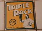 Beer Pub Coaster   Triple Rock Brewing Co   Berkeley  California Craft Brewery