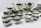Antique Japanese Dragonware Tea Sets  40pcs  Kutani  Meiyo  Takito  Royal