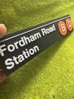 Fordham Rd Brooklyn Subway Sign Replica Train Nyc Mta New York Student Mini