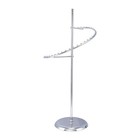 Sswbasics Sleek Chrome Spiral Clothing Rack - 63 In H