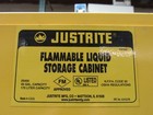 Justrite 45 Gal Gallon Flammable Liquid Storage Cabinet25450  3 Shelf 43x18x65