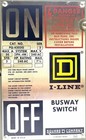 Square D Pq4203g 3p4w 30a 240v Fusible I-line Switch  horizontal 