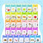 510 Talking Flash Cards For Kids 2-4 - Pocket Speech Therapy Toys For Autism    