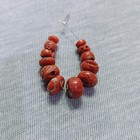 Vintage Natural Italian Red Coral Beads Mediterranean Coral Beads Jewelry Making