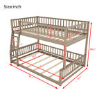 Full Xl Over Queen Floor Bunk Beds Bed Frames Kids Bunk Beds Mattress Foundation