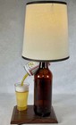 Vintage Budweiser Glass Bottle  Can   Glass Of Beer  Advertising  Working Lamp