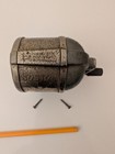 Vintage Boston 1 Hole Hand Crank Desktop Pencil Sharpener  2 Original Mtg Screws