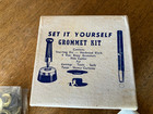Vintage C  S  Osborne Grommet Setting Kit  235-1  usa 