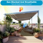90  Sun Shade Cloth With Grommets Pergola Canopy Cover Patio Mesh Tarp Screens