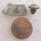 Vintage State Of Massachusetts Map Tourist Travel Souvenir Collector Pin Mafco