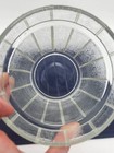 Vintage Glass Ice Bucket With Oak Barrel Pattern