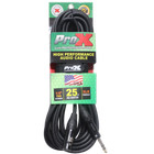 Pro X 25 Ft  Balanced 1 4  Trs To Xlr3-f High Performance Audio Cable