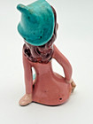 Vintage Ceramic Pixie Elf Figurine Sitting