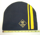 Cub Scout Knit Beanie Hat Navy Blue W  Logo