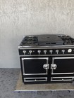 La Cornue 43    Cornufe 110 Black Satin Chrome Dual Fuel Range