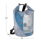 Us Stock Ruke Wav3 Waterproof Dry Bag 20l - Roll Top Gray Unisex