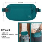 Money Belt  Hidden Travel Wallet For Passport  Rfid Blocking Passport Pouch     